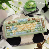 112-Key MCA Profile Keycap Set - Panda Paradise Theme